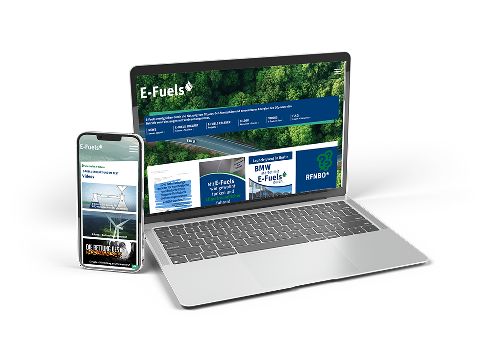 Websites & Webshops | E-Fuels